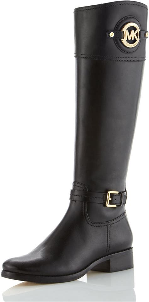 stockard leather boot michael kors styled|Best Deals for Michael Kors Stockard Leather Boot .